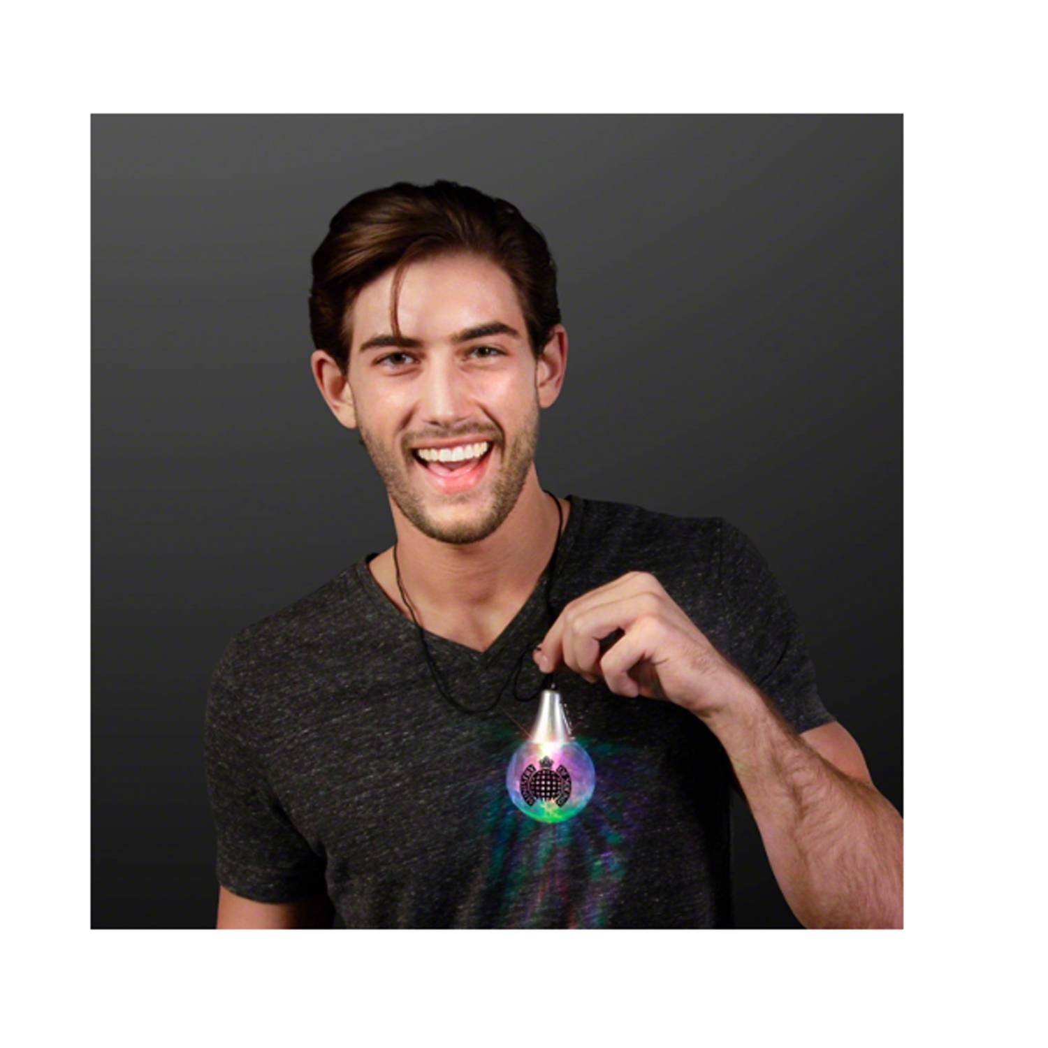 LED Disco Ball Necklace 4