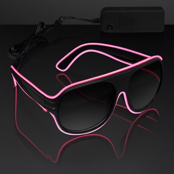 Neon Look Aviator EL Shades 37