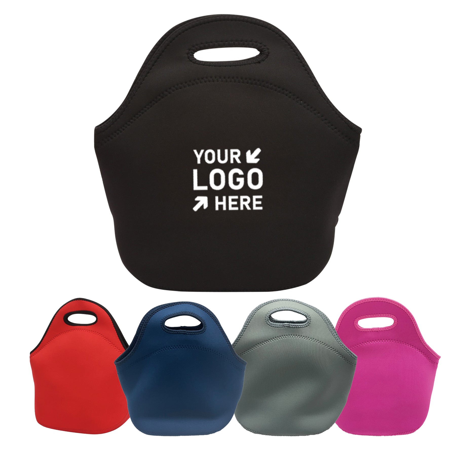 Zippered neo Lunch Bags 1
