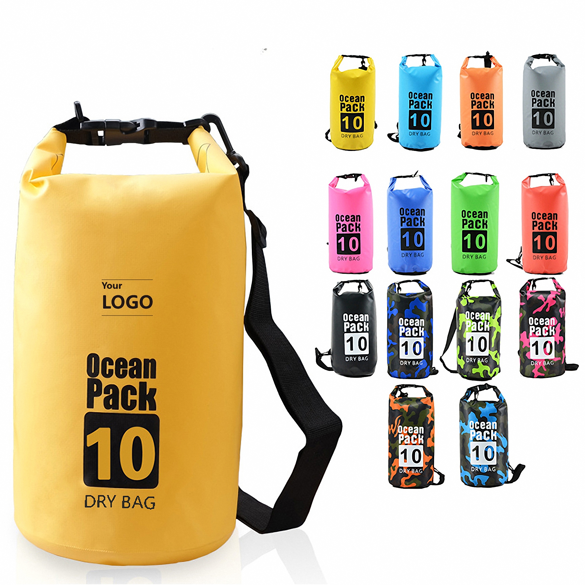 10L Waterproof Dry Bag for Outdoor Activities 5