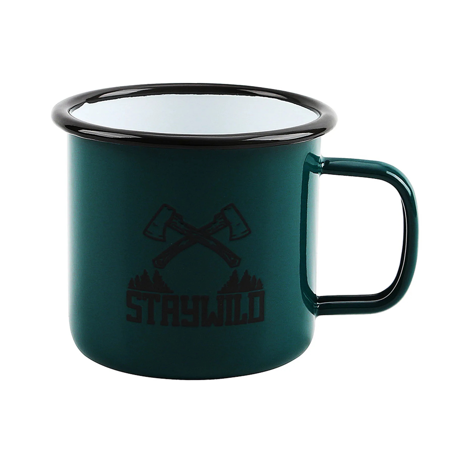 16 Oz Enamel Coffee Mug 2