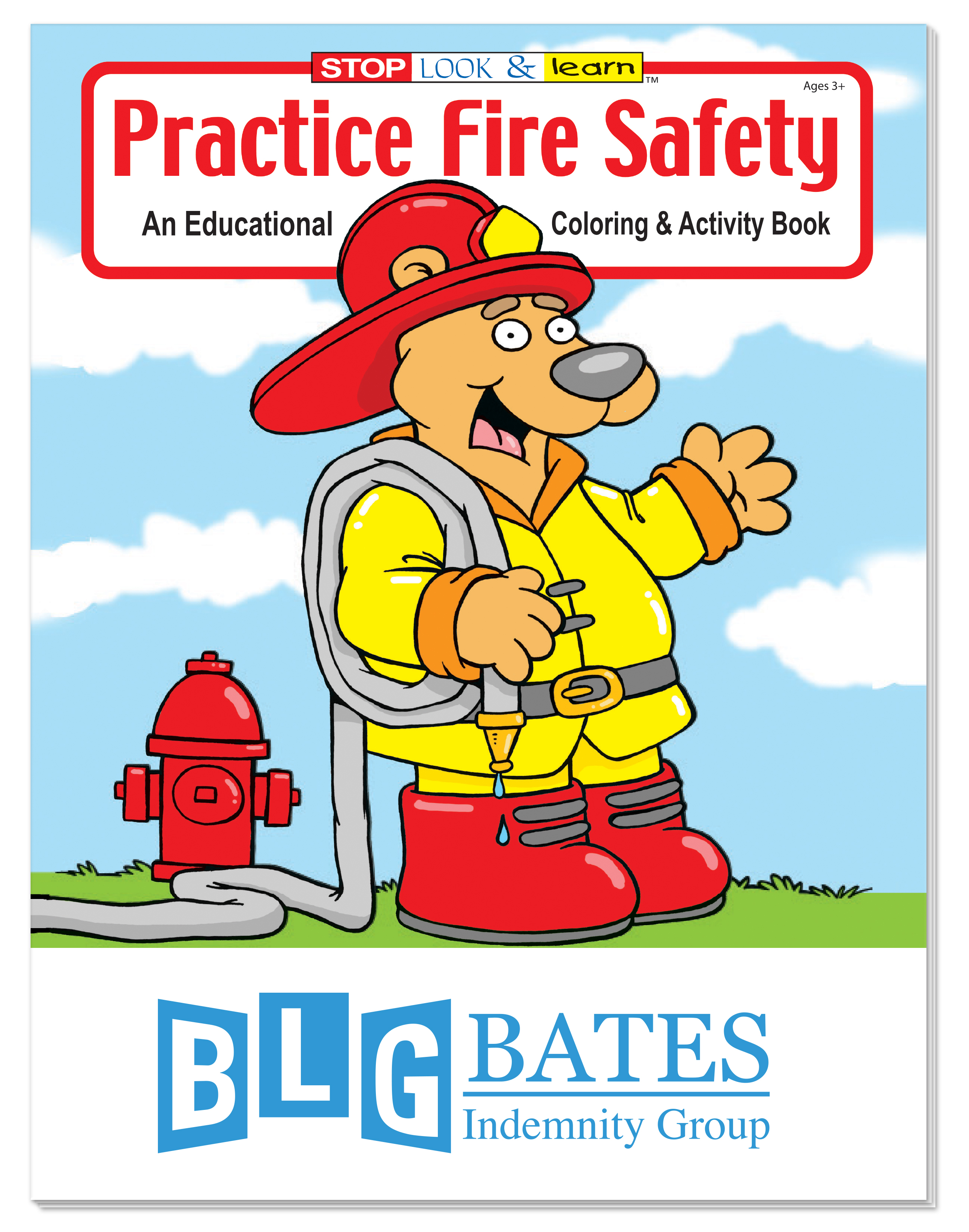 Coloring Book: Practice Fire Safety 1
