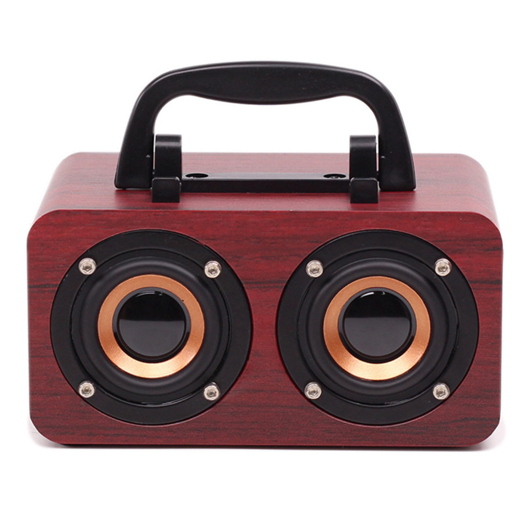 Wooden Bluetooth Speaker Wireless With Handle 1