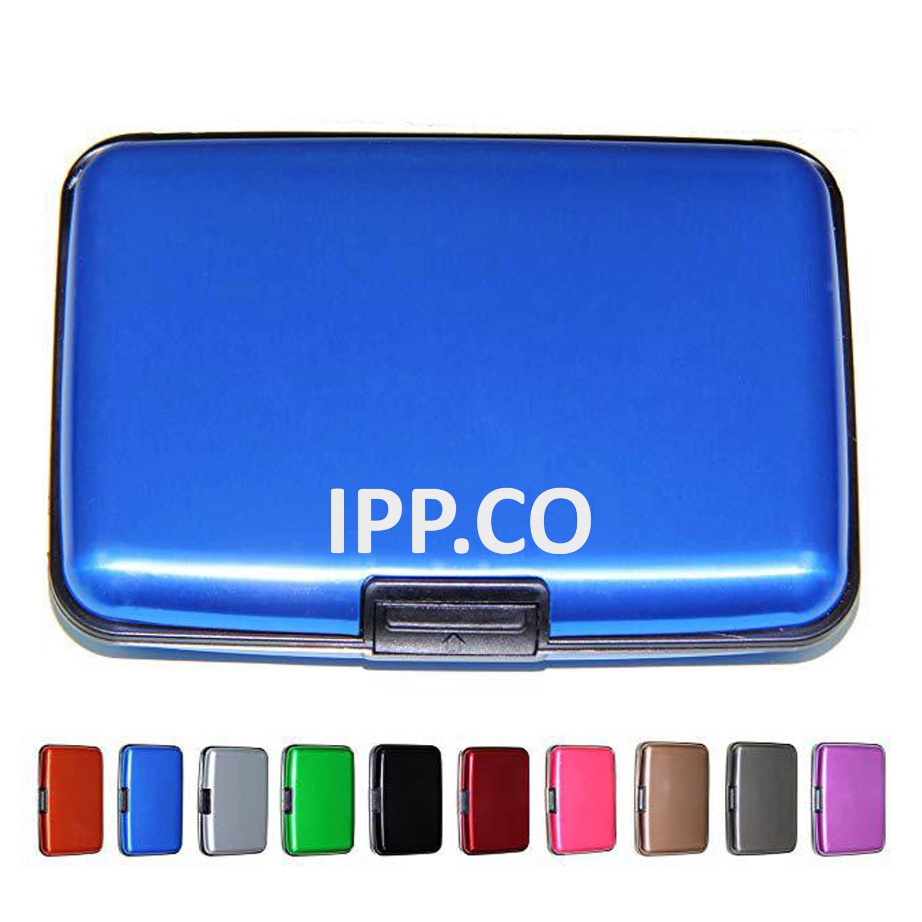 Slim Aluminum Wallet with Rfid Blocking Minimalist 5