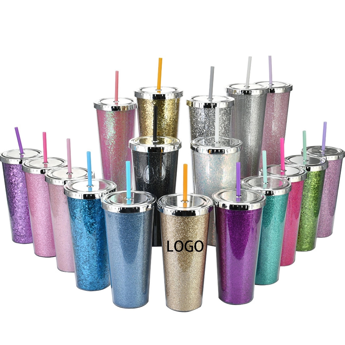 24 Oz Tumbler With Straw 3