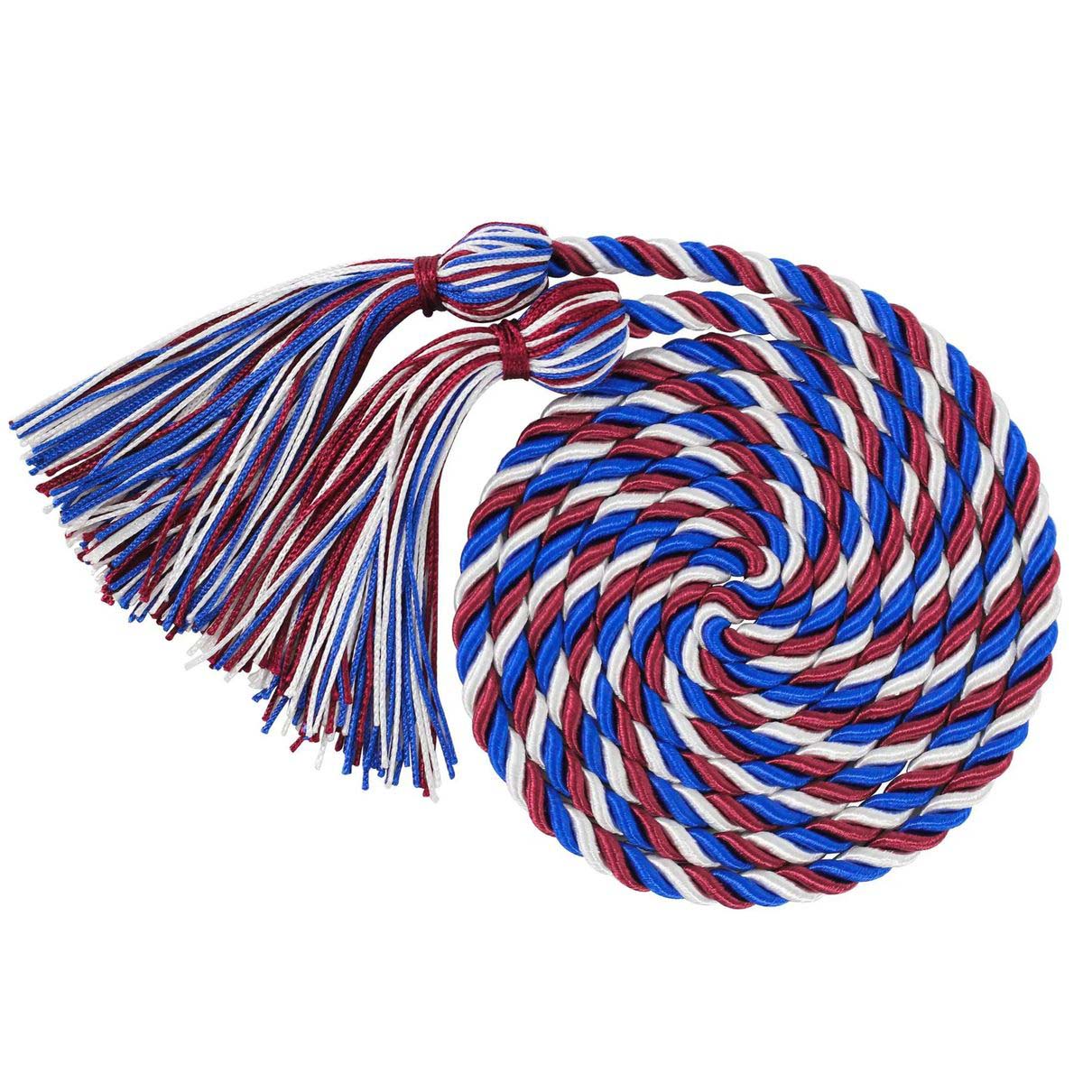 Dual Tone Handwoven Tassel Cord for Events 20