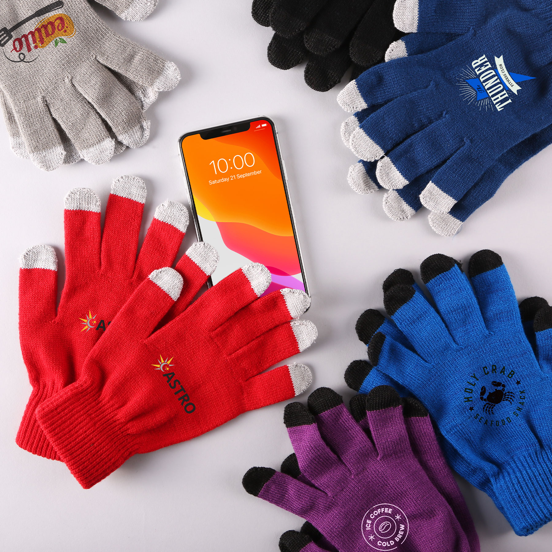 Knit Touch Screen Gloves 4