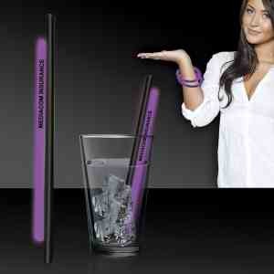 9" Light Up Glow Straw AND Bracelet 5