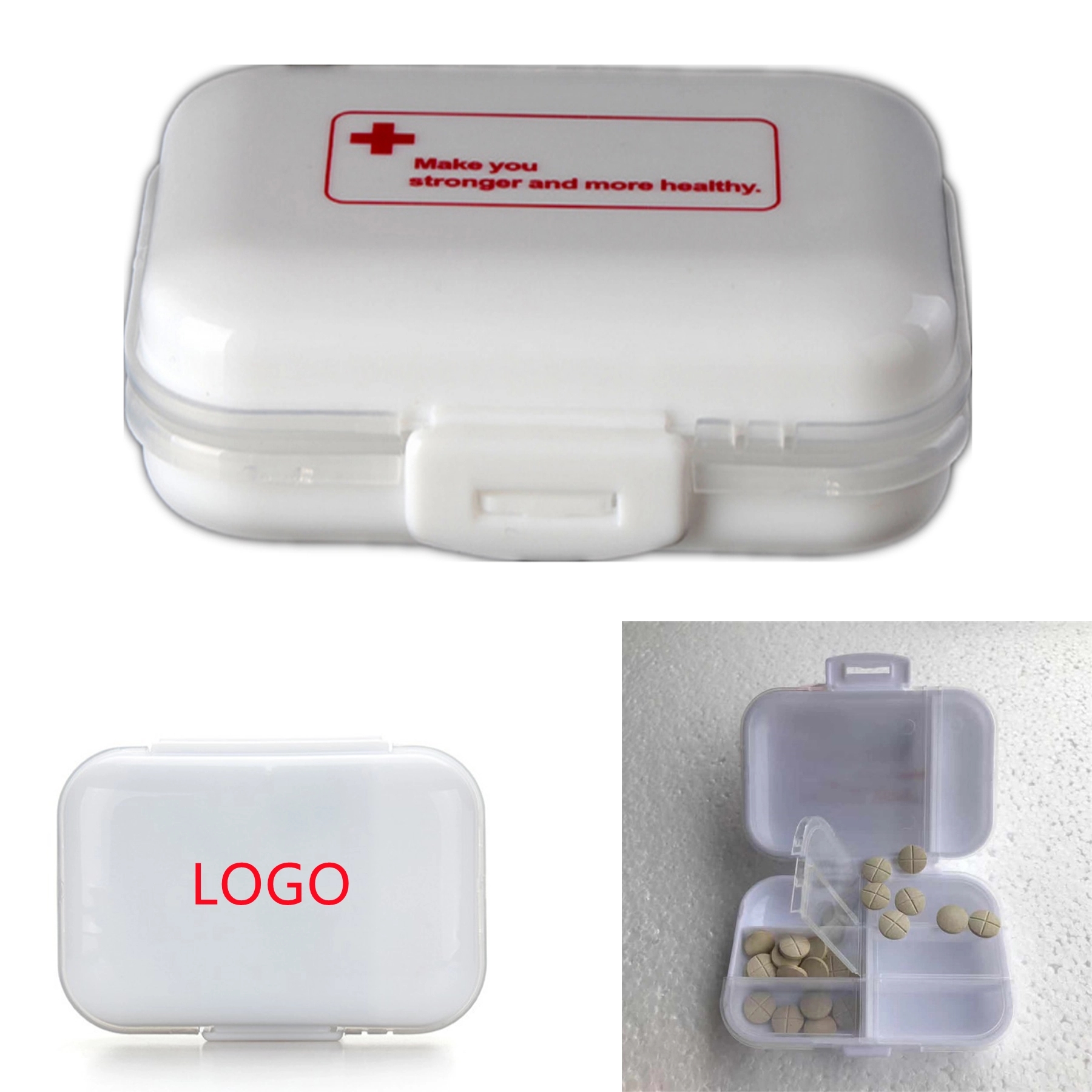 Weekly 7 Compartments Pill Box