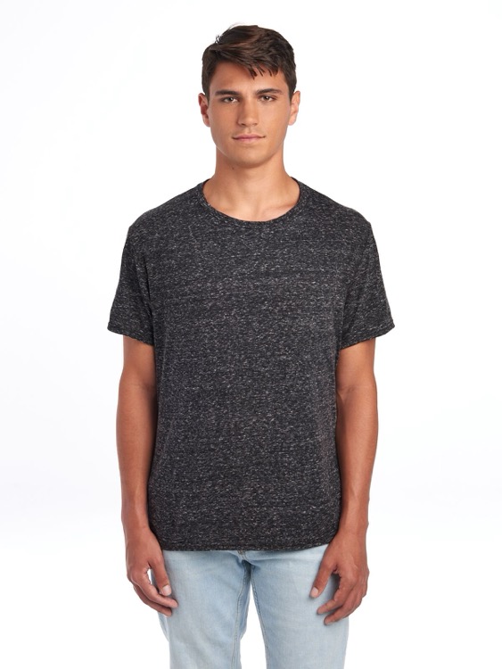 JERZEES Snow Heather Ring-Spun Unisex T-Shirt 1