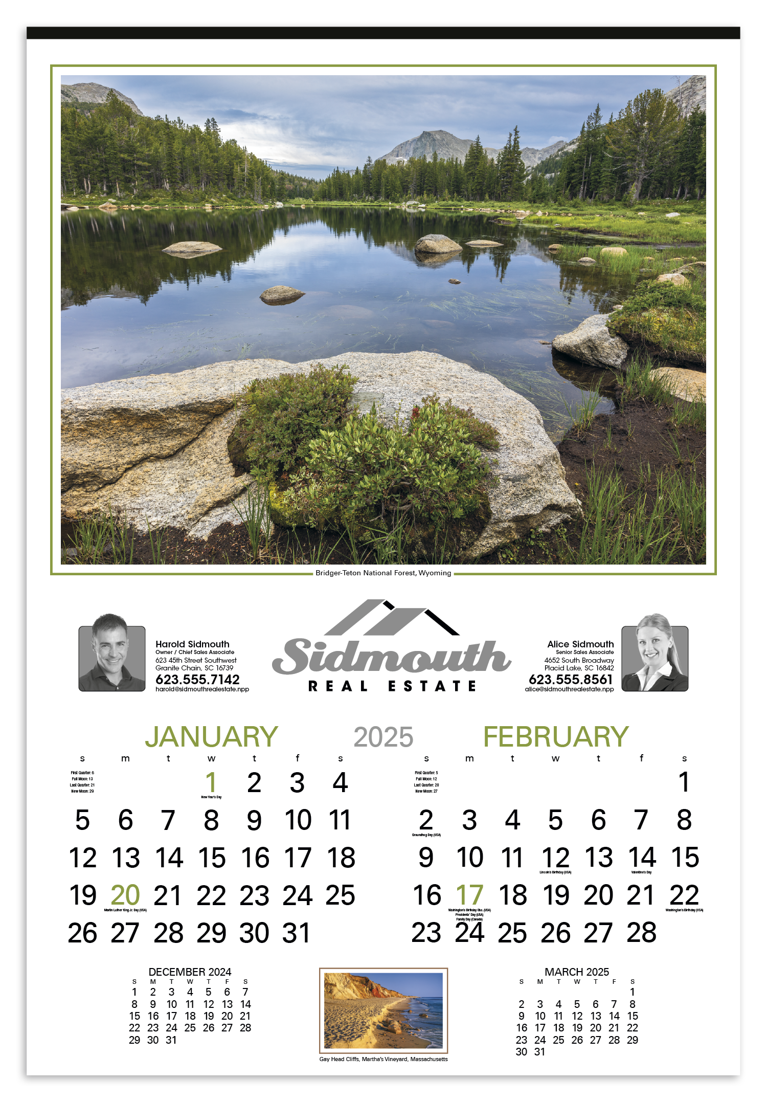 HotLine® Products Our Country® Executive Calendar 13