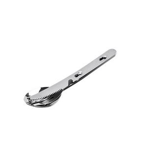 3 In 1 Stainless Steel Flatware Knife Fork Spoon Set With Clear Pouch 16
