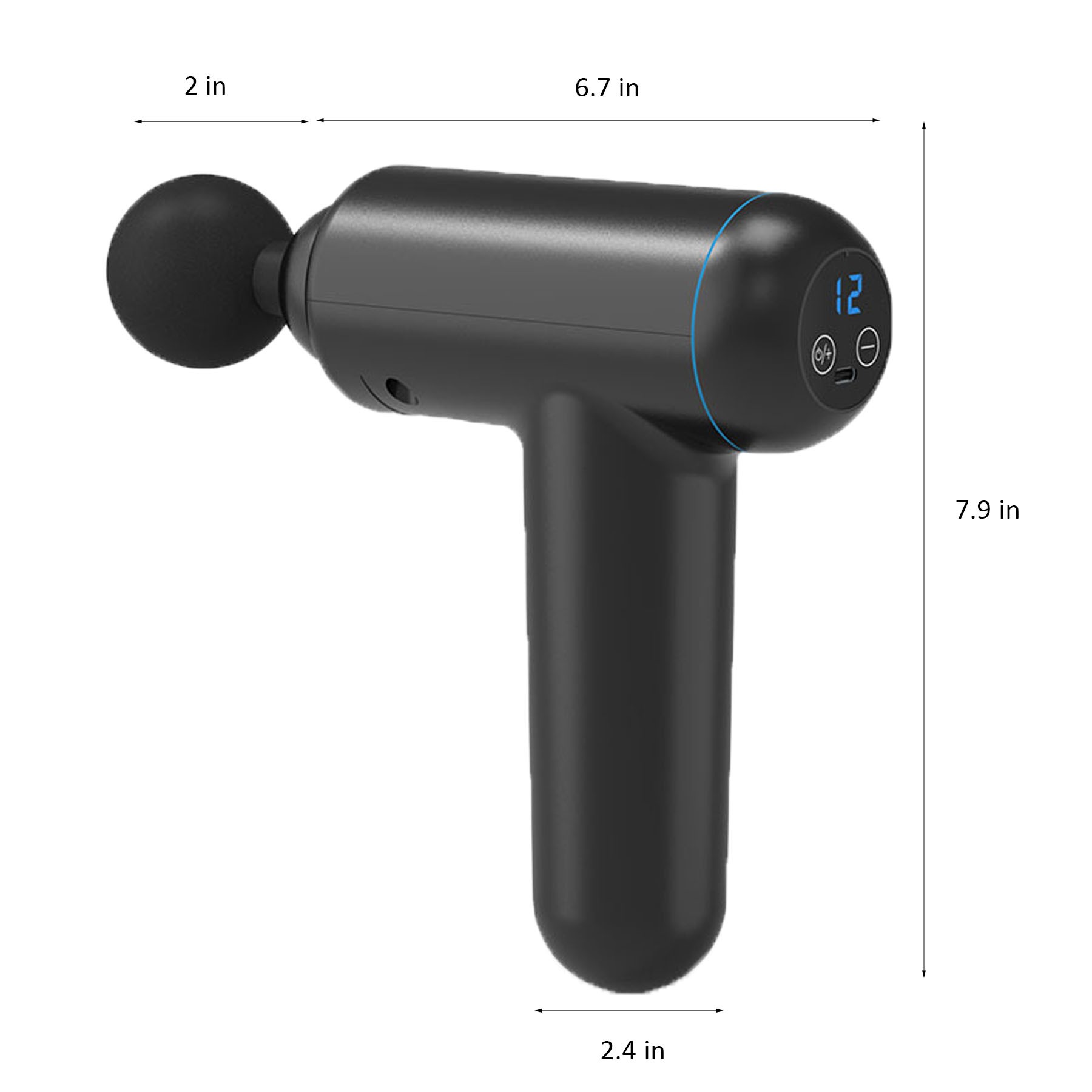Electric Muscle Massage Gun 4