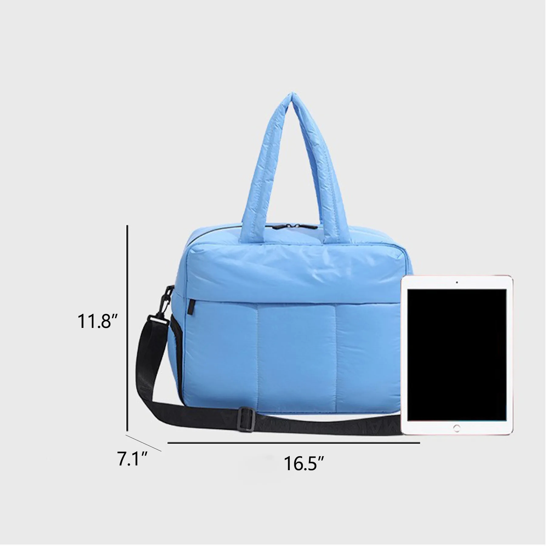 Luggage Bag With Wet Pocket Shoe Compartment 10