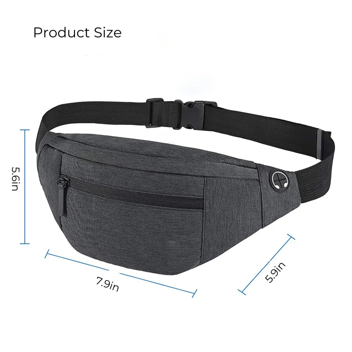 Crossbody Fanny Pack with Pockets 3
