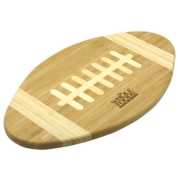Bamboo Football Cutting Board 3