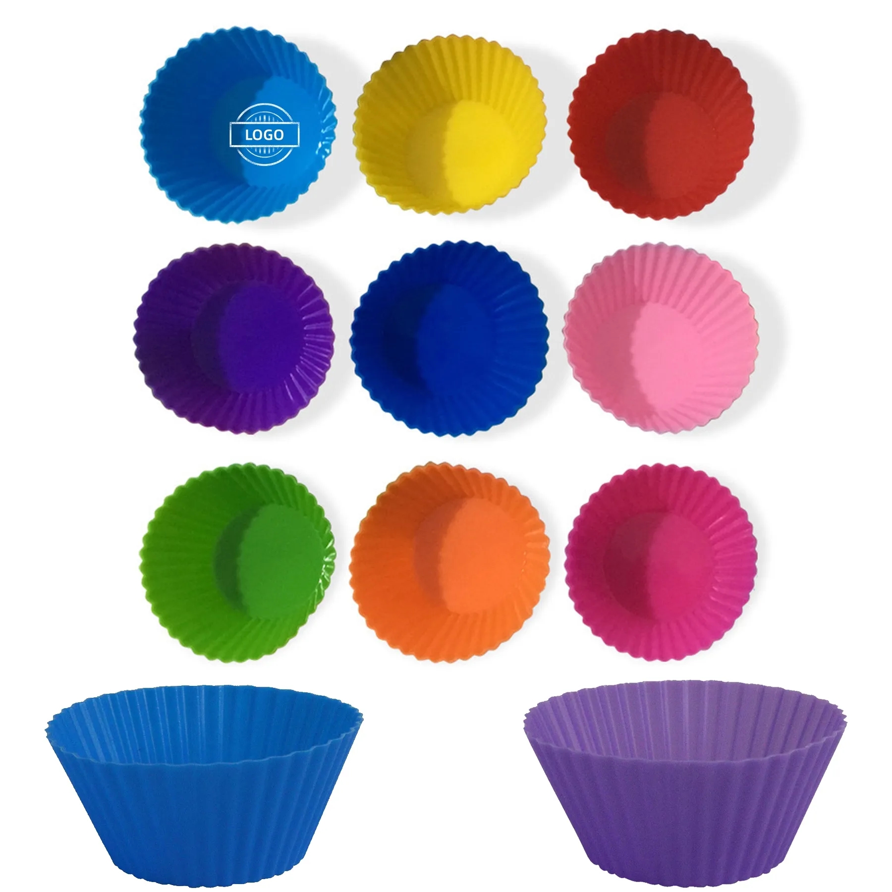 Silicone Round Baking Cup 9