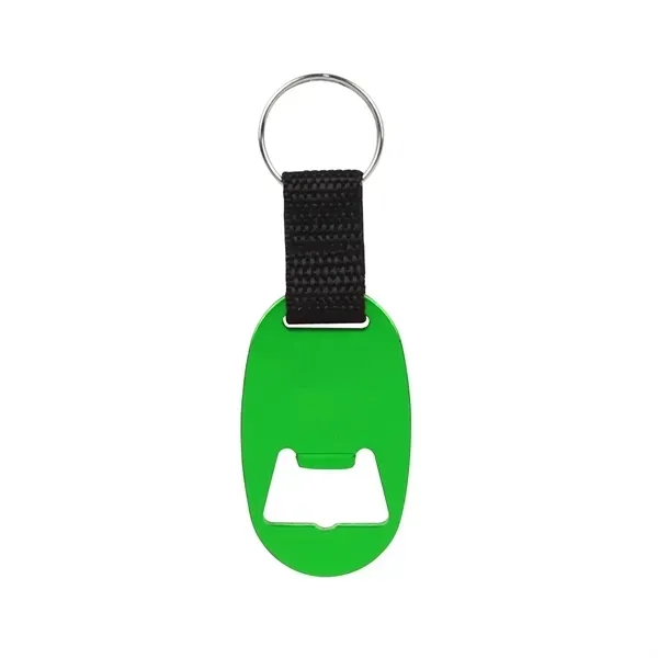 Aluminum Oval Keychain Bottle Opener 3