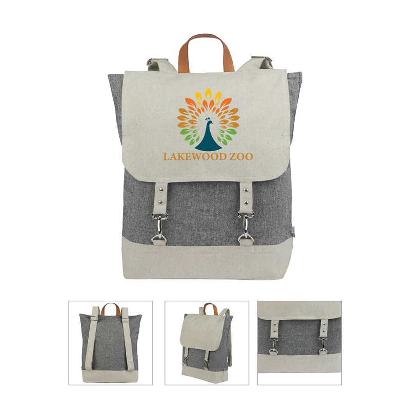 Renew IV 8 oz. Recycled Cotton Backpack