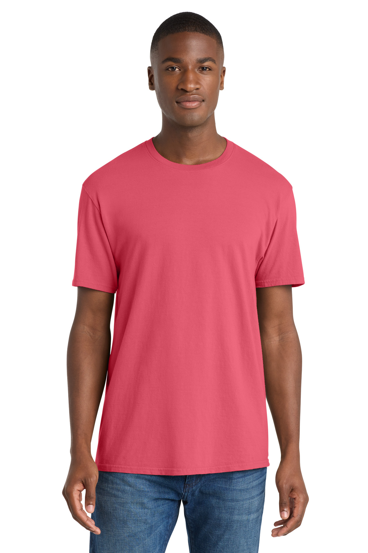 Port & Co Beach Wash Garment-Dyed Tee. PC099 104