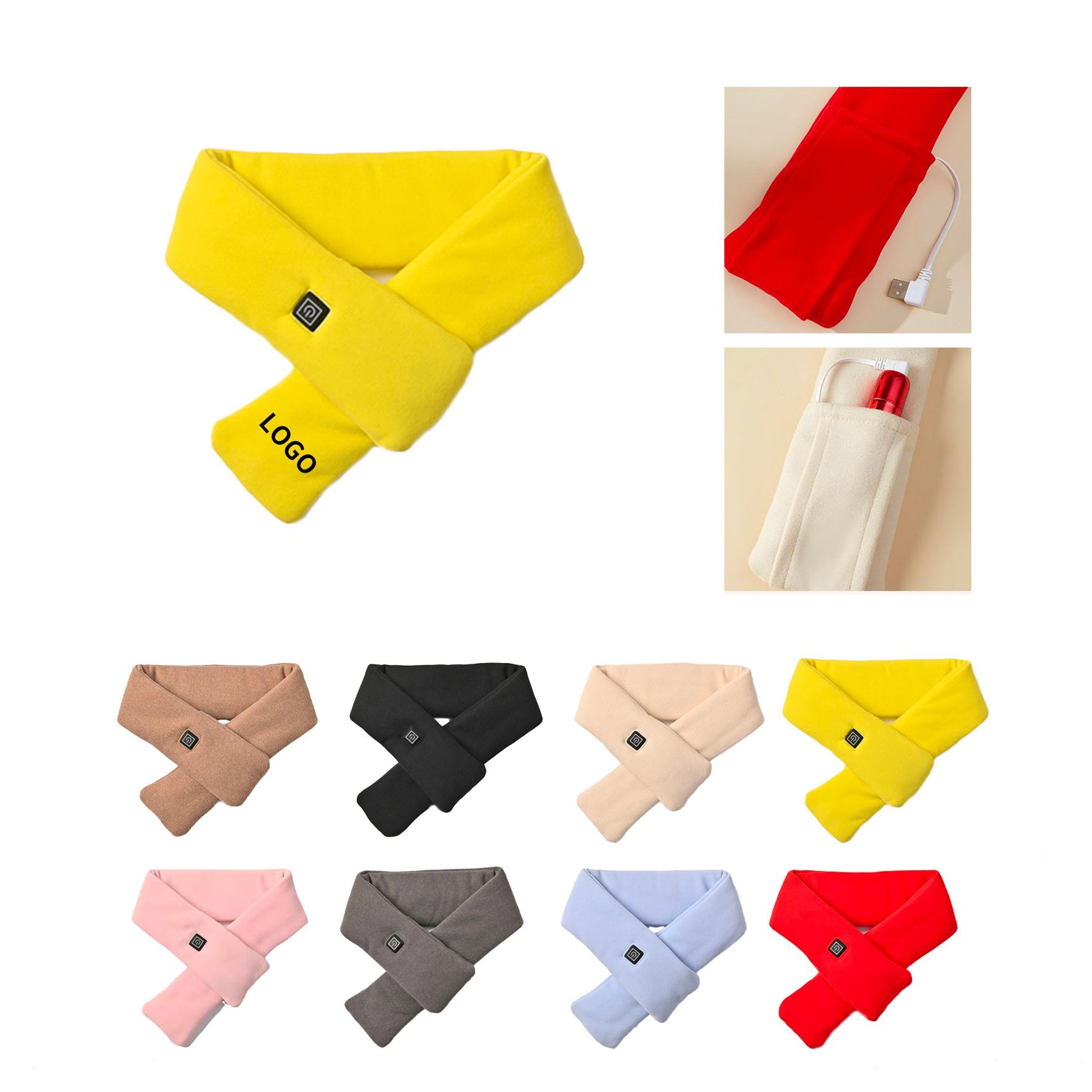 Smart Rechargeable Heated Scarf