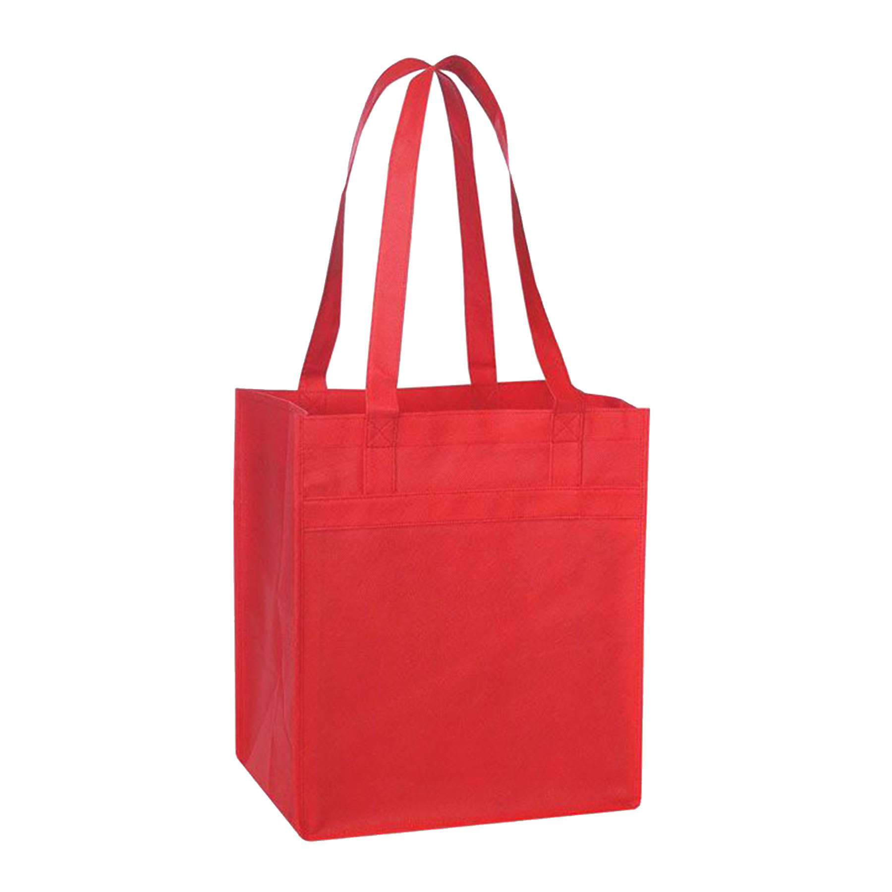100gm Non Woven Tote with Fabric Covered Bottom 9
