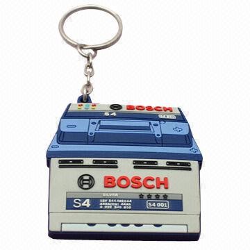 2.5" PVC Key Tag - in 3D 1