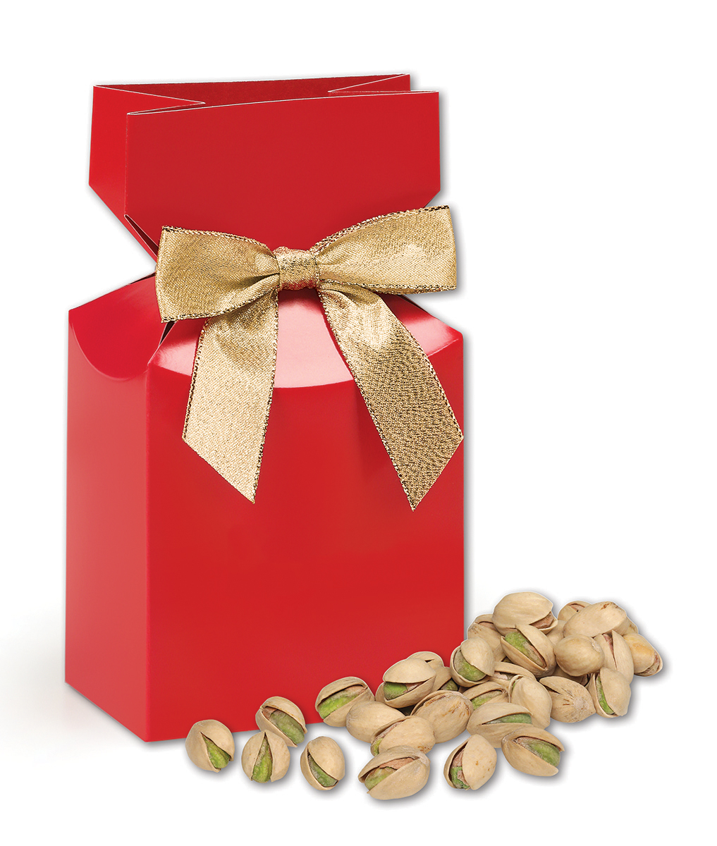 California Pistachios in Red Premium Delights Gift Box 2
