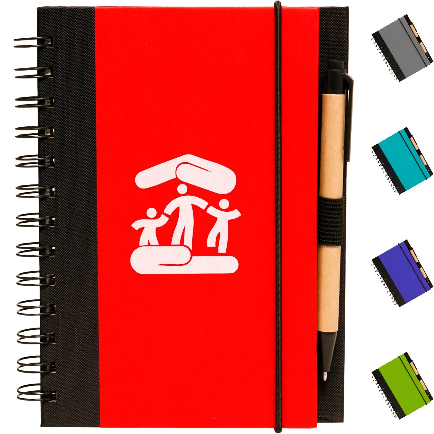 Eco Hardcover Journal & Pen (5"X7") 6