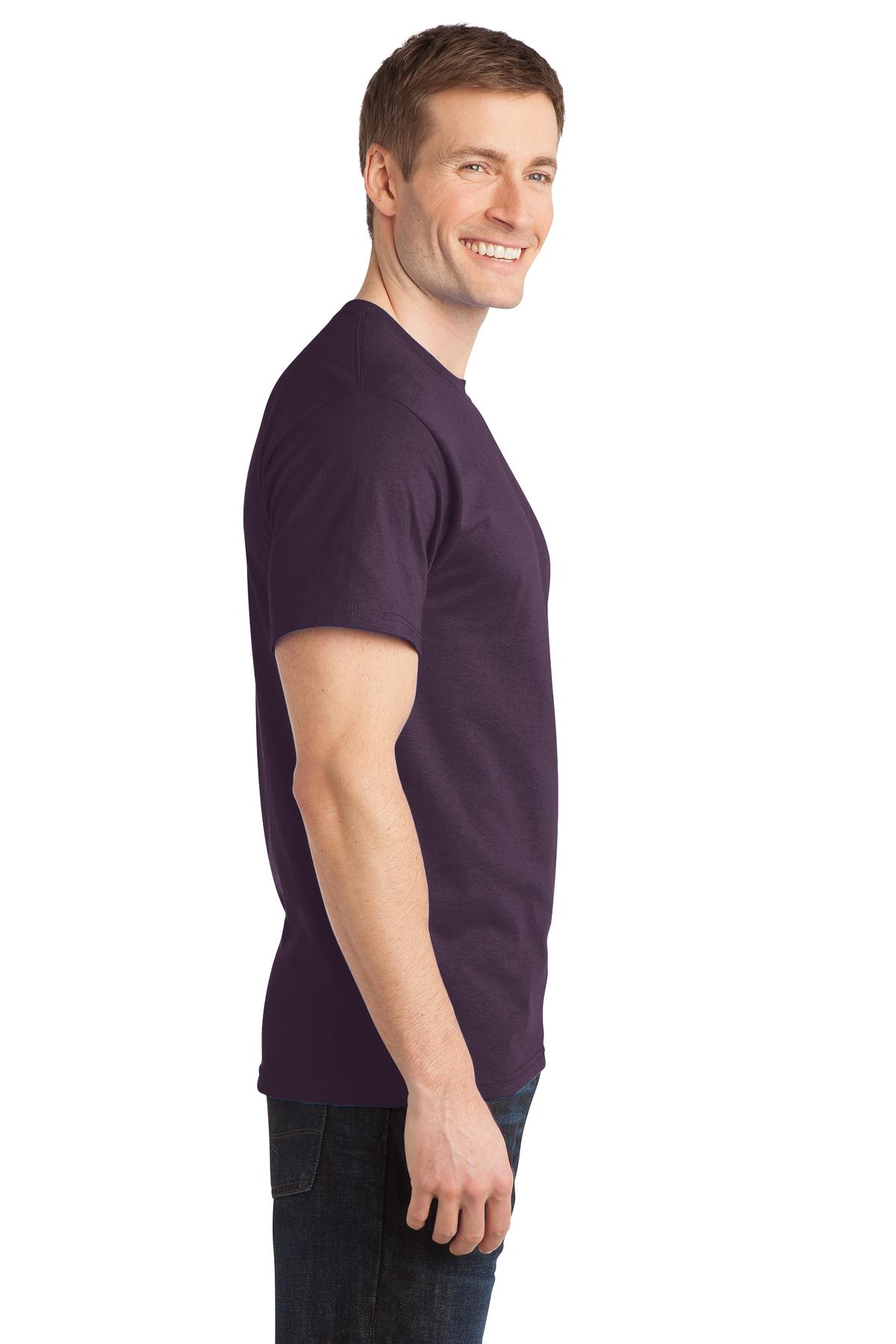 Port & Co Ring Spun Cotton Tee. PC150 8