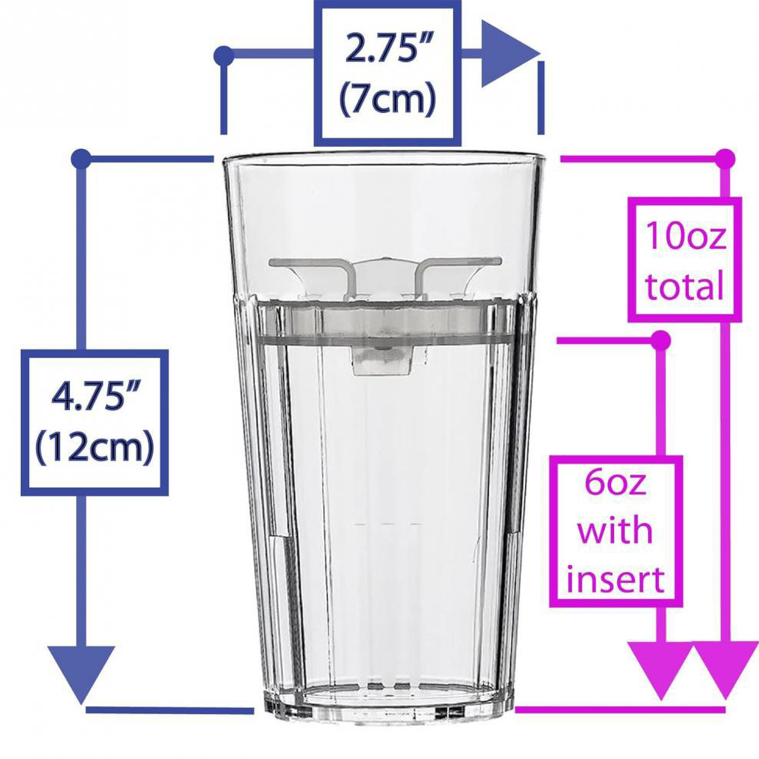 10oz 360° Smart Flow-Control Open-Top Baby Training Cup 4