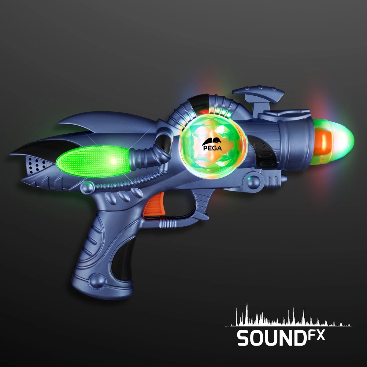 Space Sounds Light Up Gun Toy 2