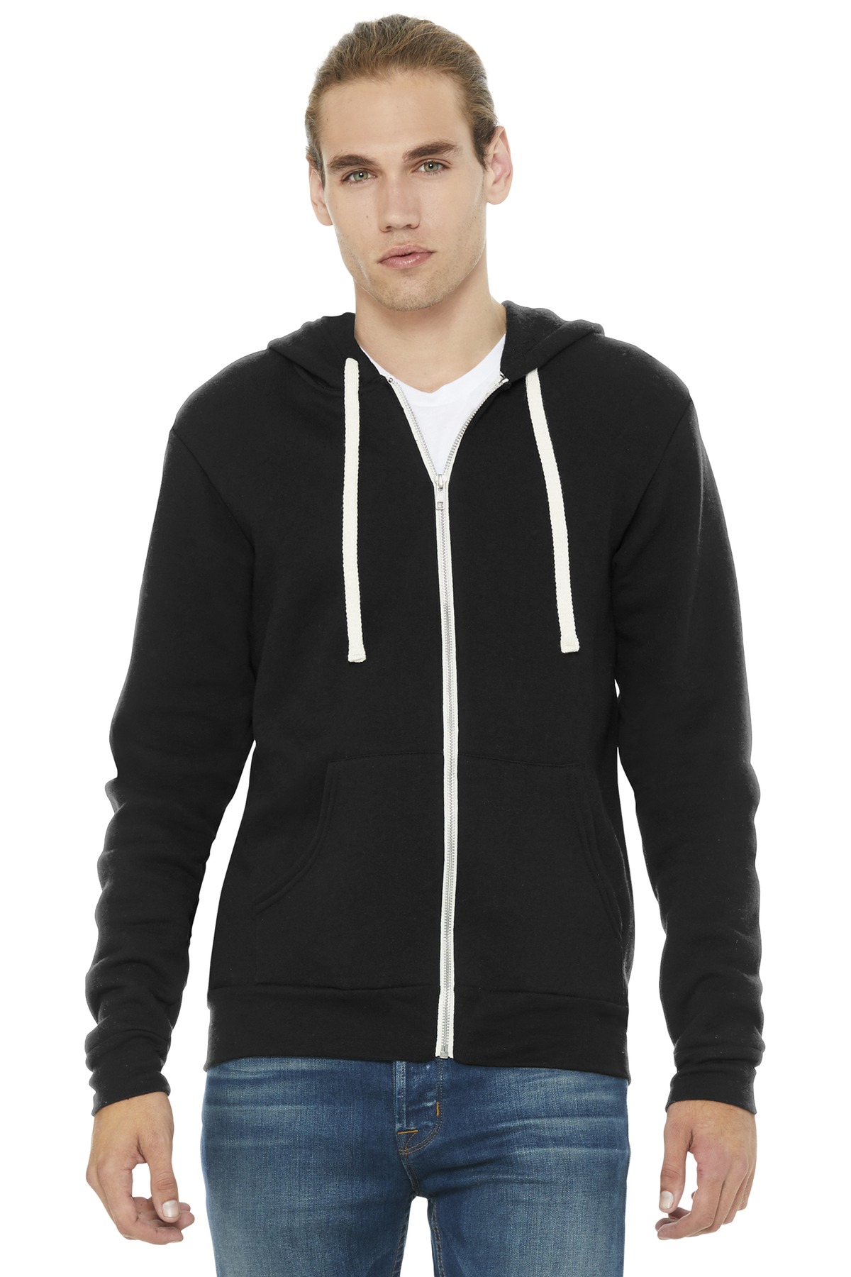 BELLA+CANVAS Unisex Triblend Sponge Fleece Full-Zip Hoodie. BC3909 11