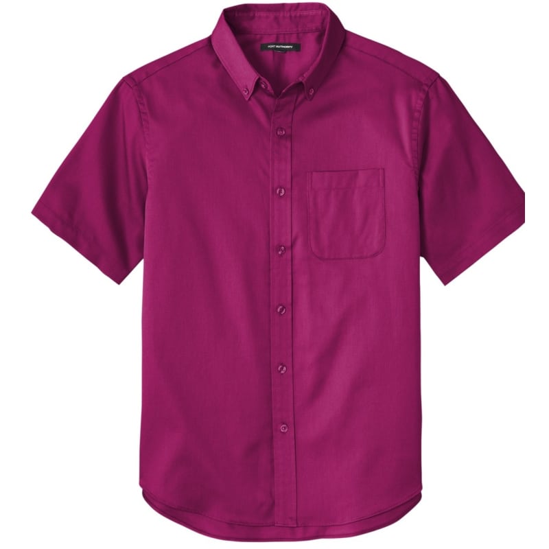 Port Authority Short Sleeve SuperPro React Twill Shirt. 95