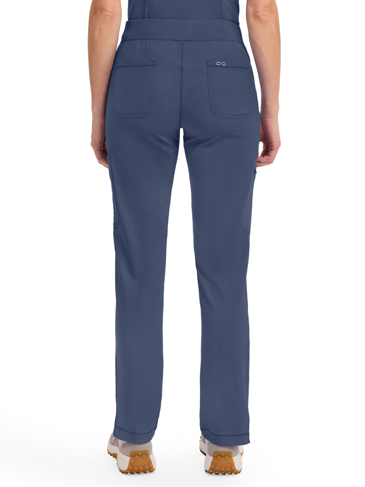 Infinity - Women's 6- Pocket Mid Rise Tapered Leg Pant 28