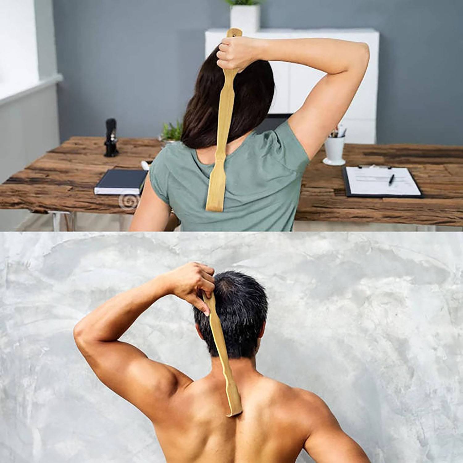 Long Handle Bamboo Back Scratcher 4