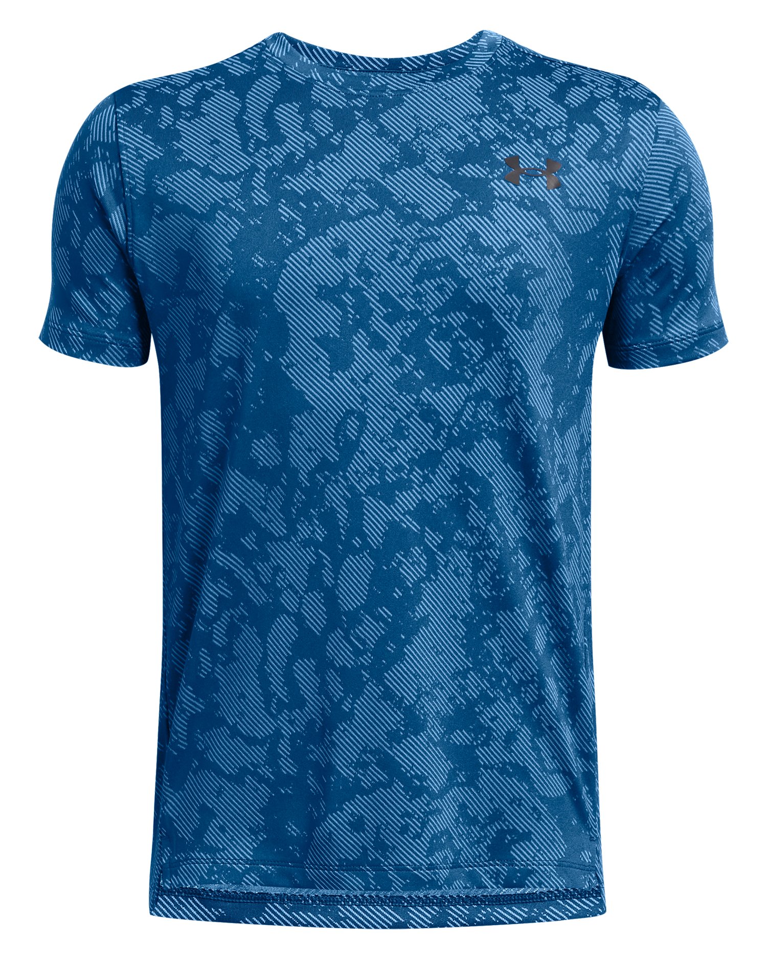 UA Tech Vent Geode Boys' Short Sleeve 11