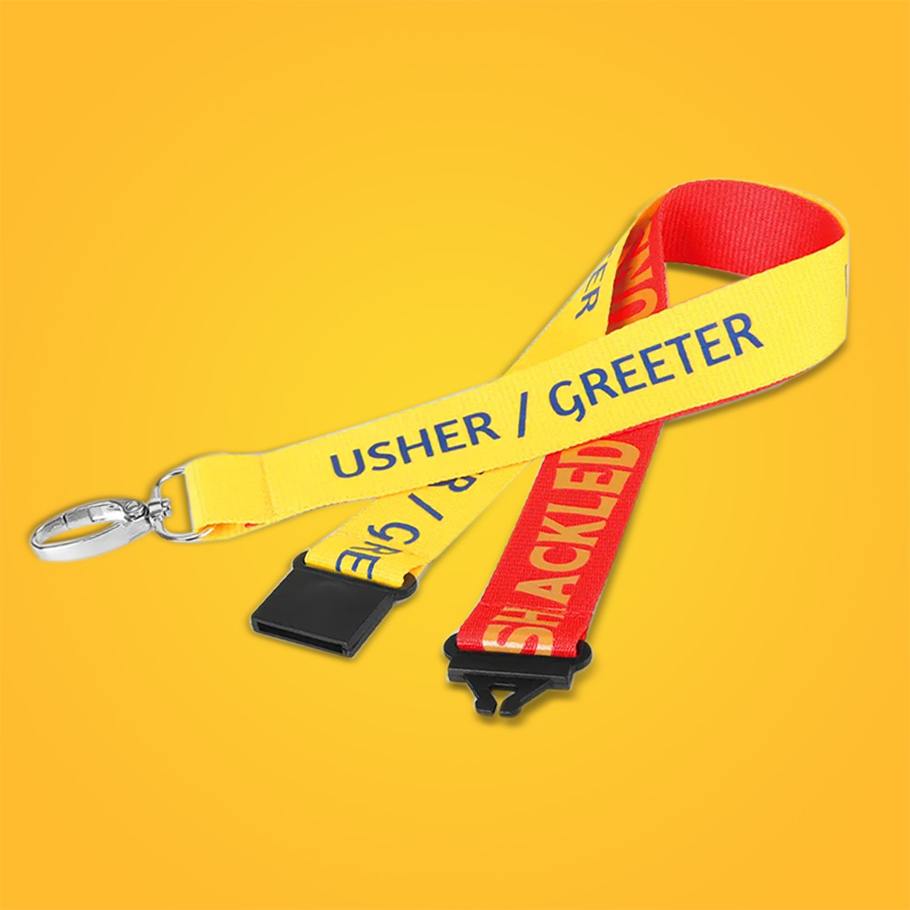 5/8" Two-Tone Lanyards