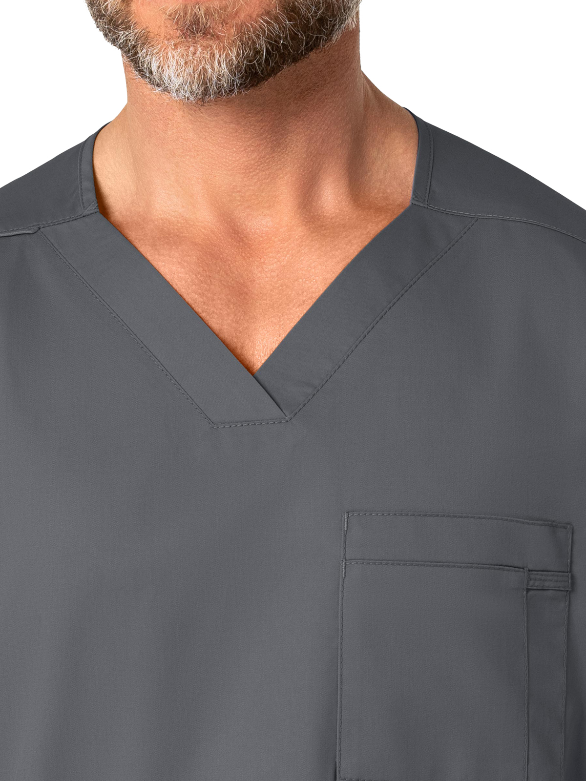 Wink - WORK - Men's Four-Pocket Modified V-Neck Top 16