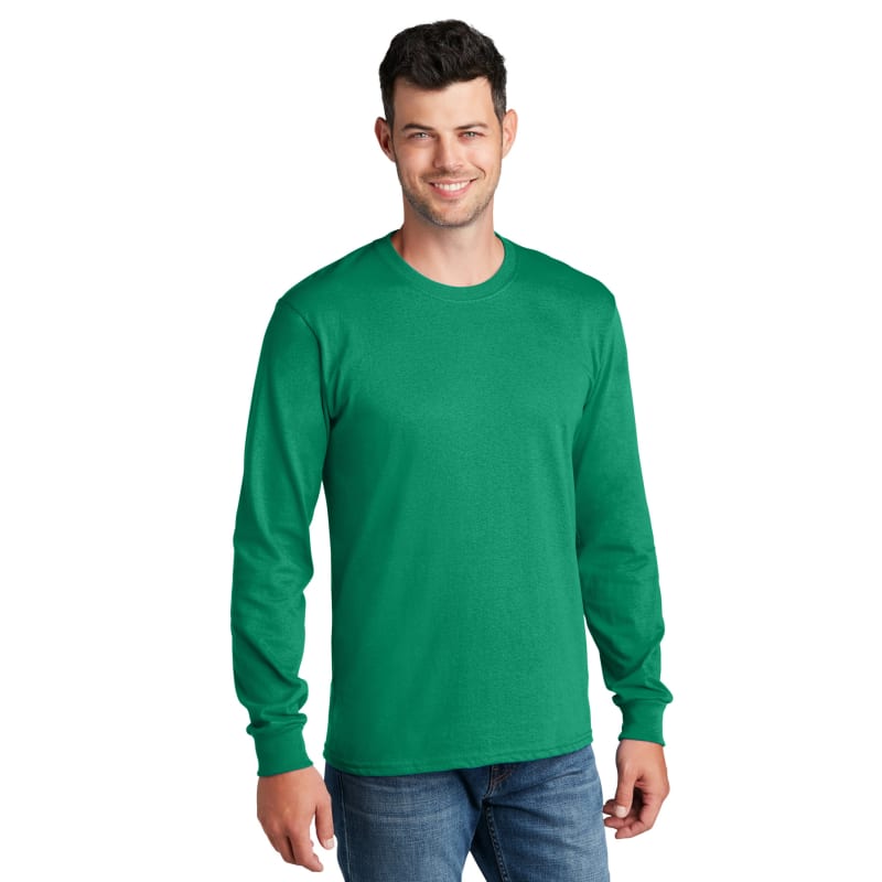 Port & Company - Long Sleeve Core Cotton Tee. 47