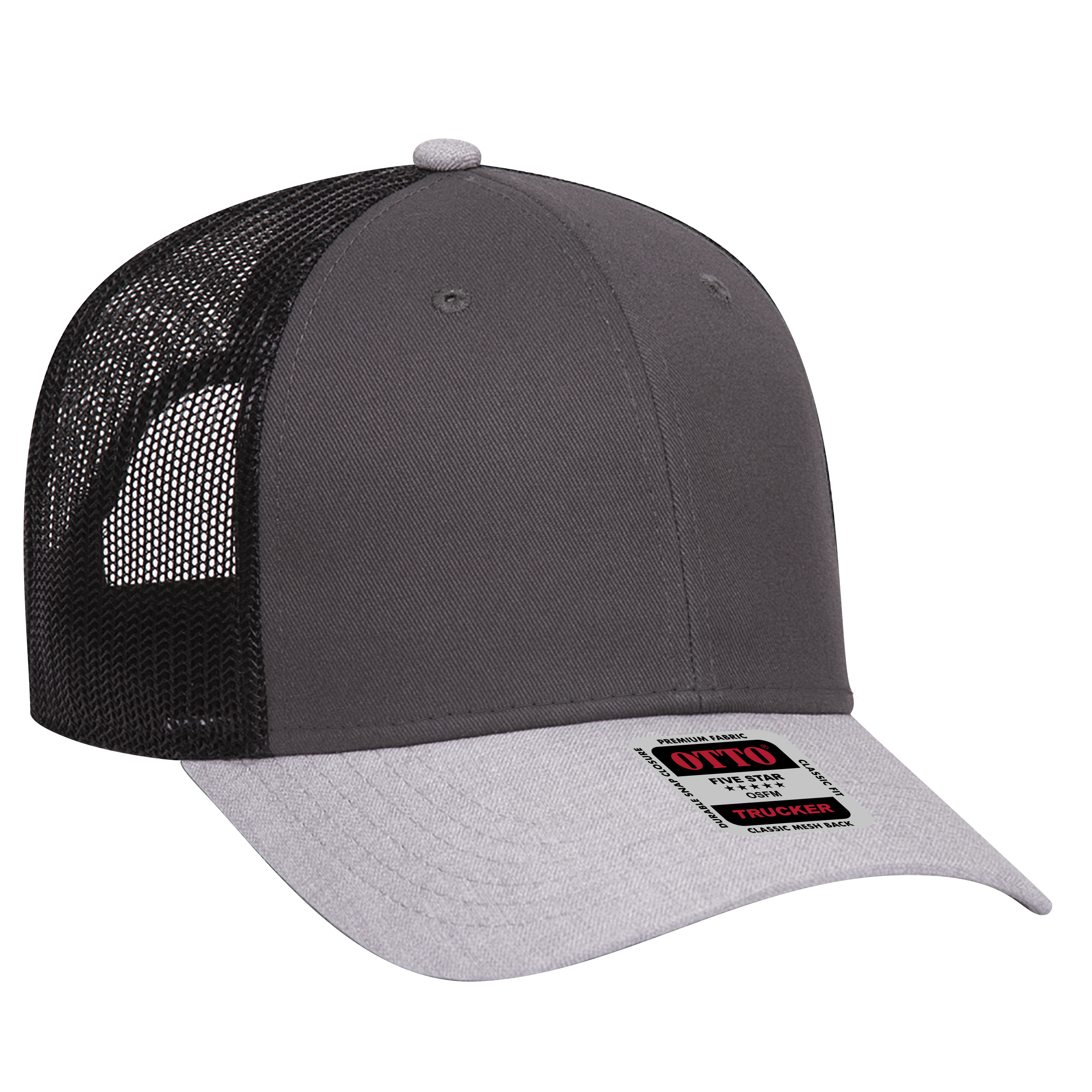 OTTO CAP® 6 Panel Low Profile Mesh Back Trucker Hat 234