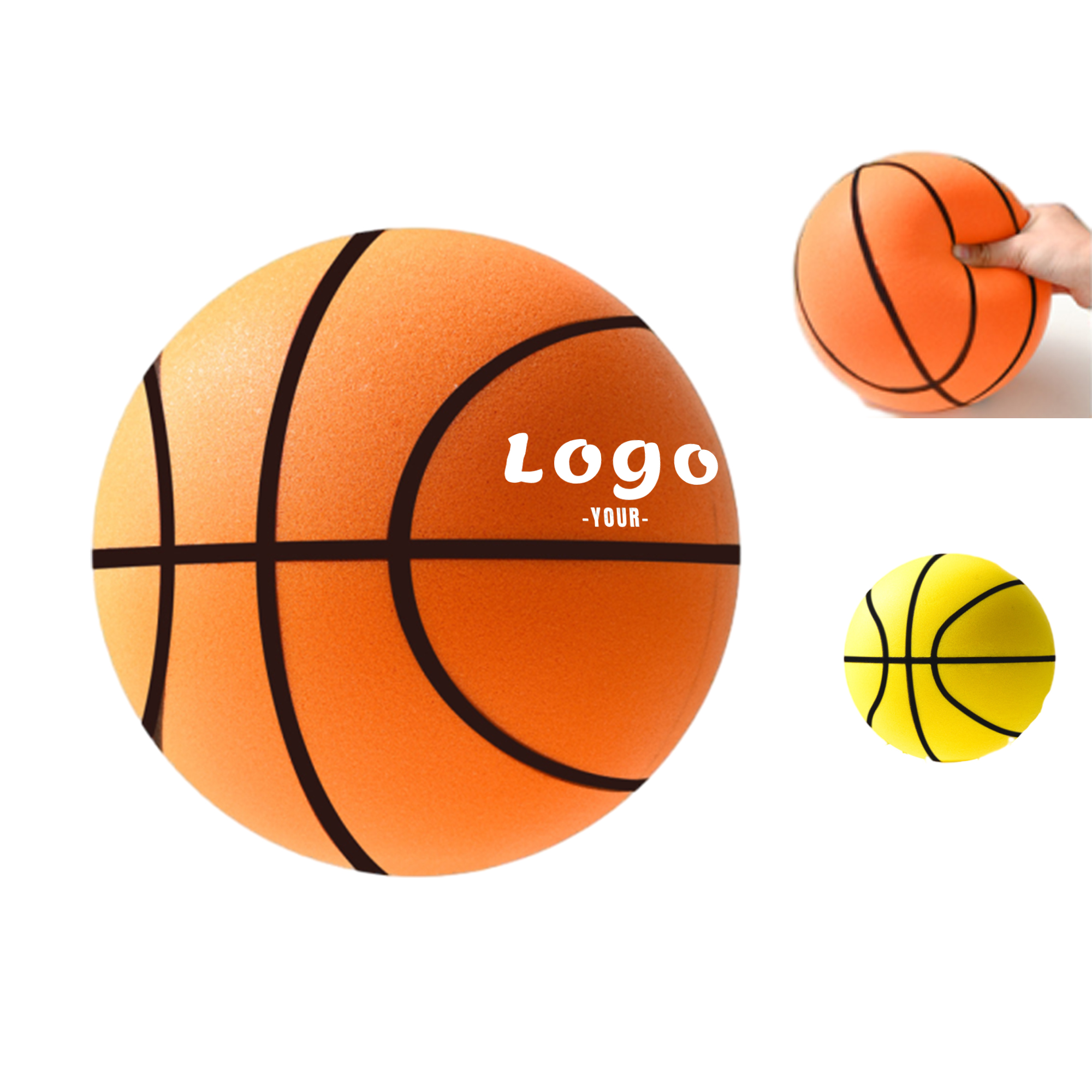Silent Soft Foam Basketball for Kids 1