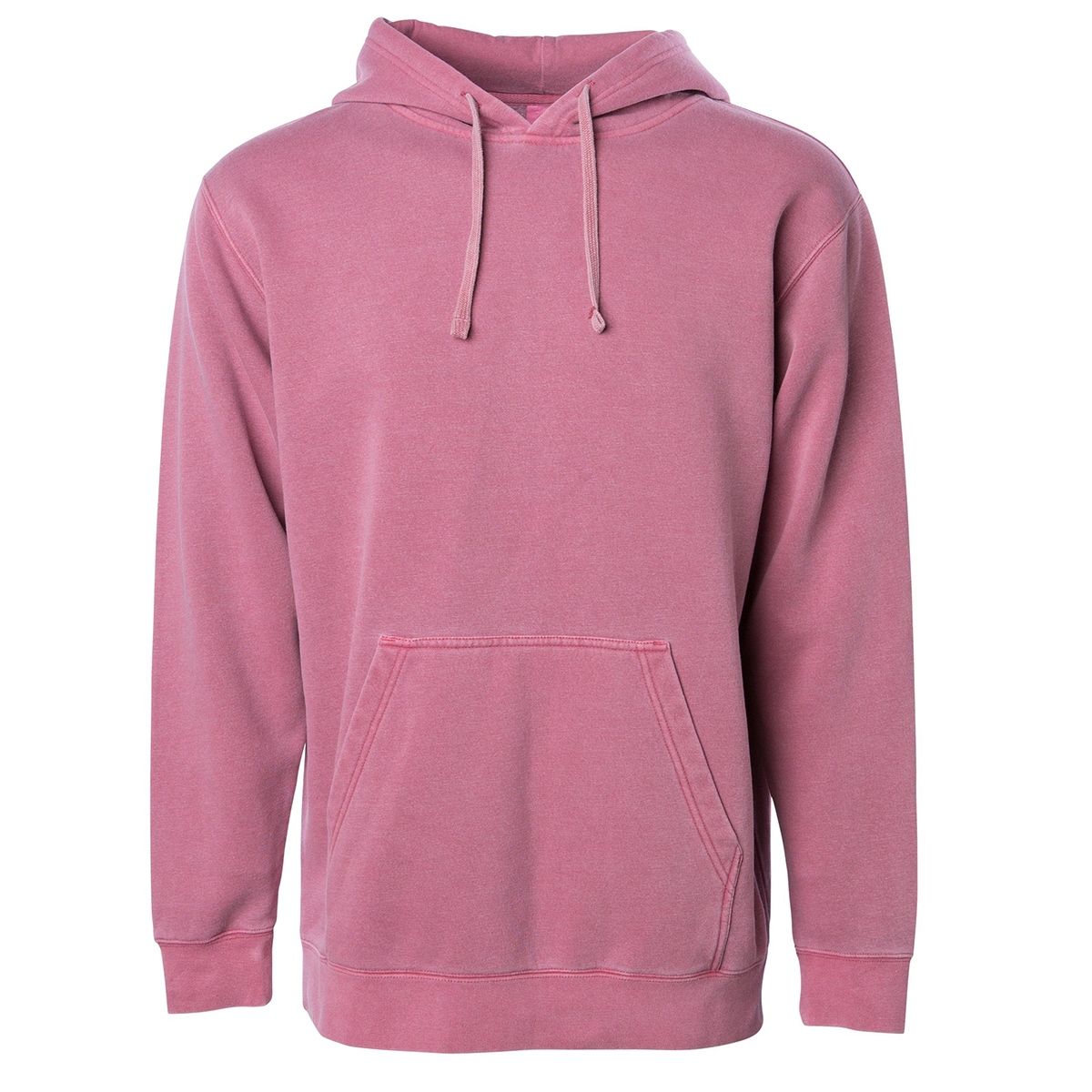 Independent Trading Company Unisex Midweight Pigment Dyed Hooded Sweatshirt 23