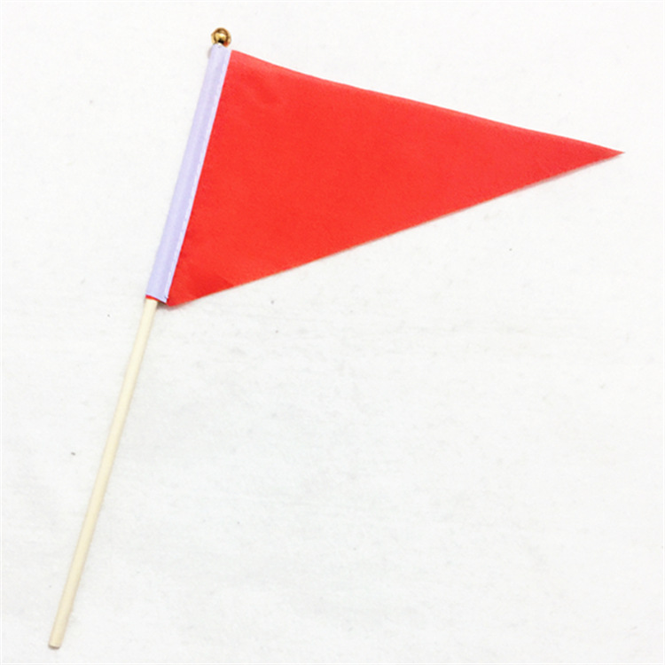 Custom Pennant Flags with wooden stick 3