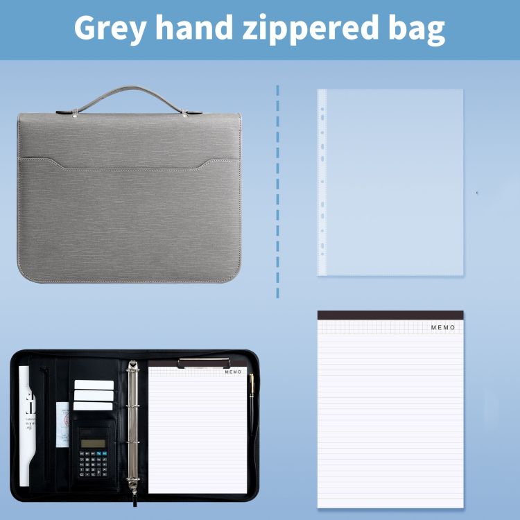Zipper Portfolio Binder 1