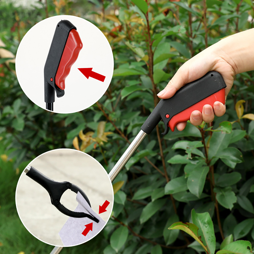 Lightweight Extra Long Handy Trash Claw Grabber 2