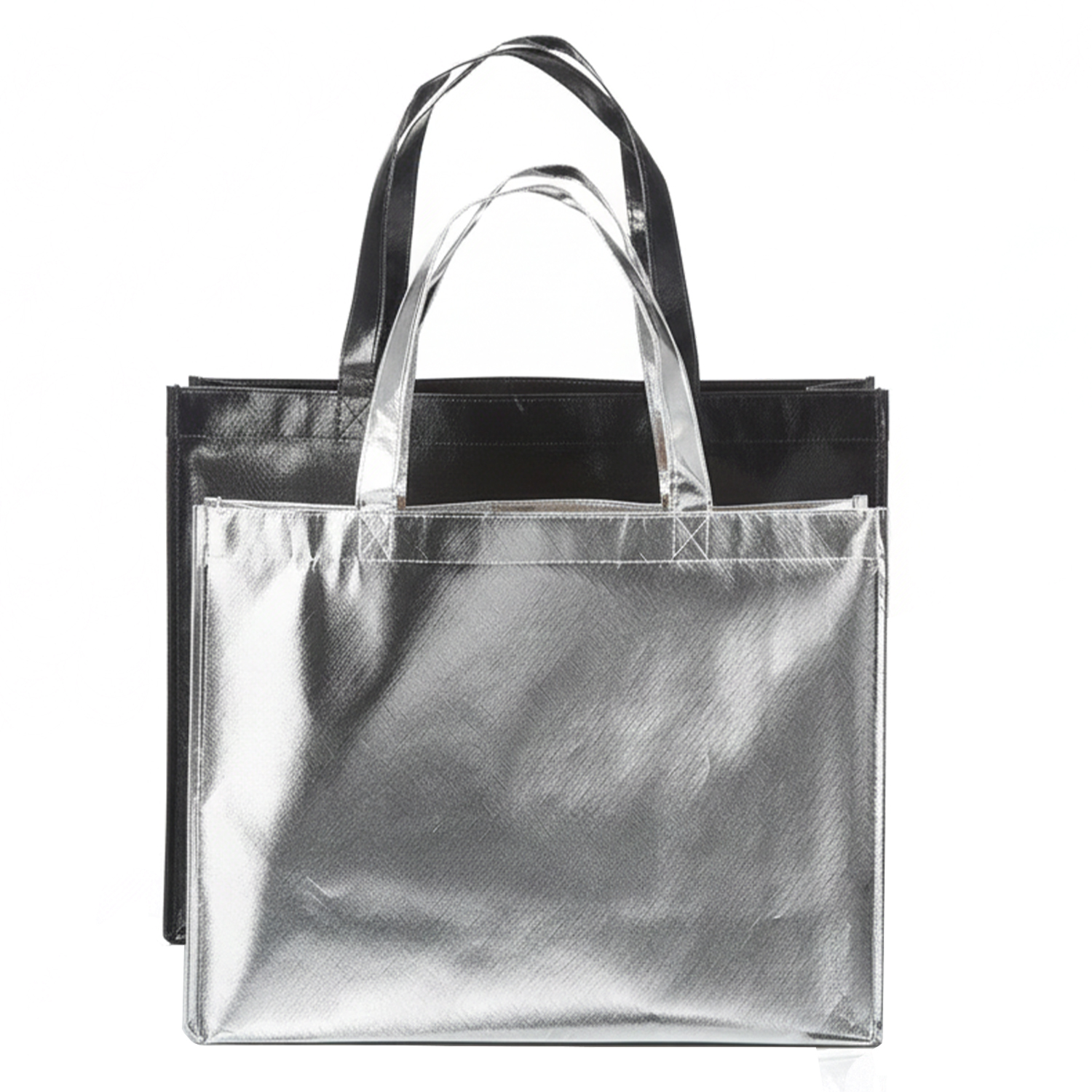 Metallic Laminated Market Shopper 4
