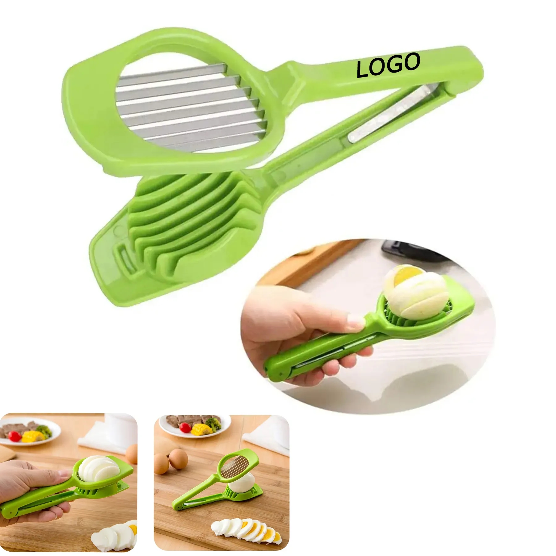 Multifunctional Plastic Egg Slicer 3