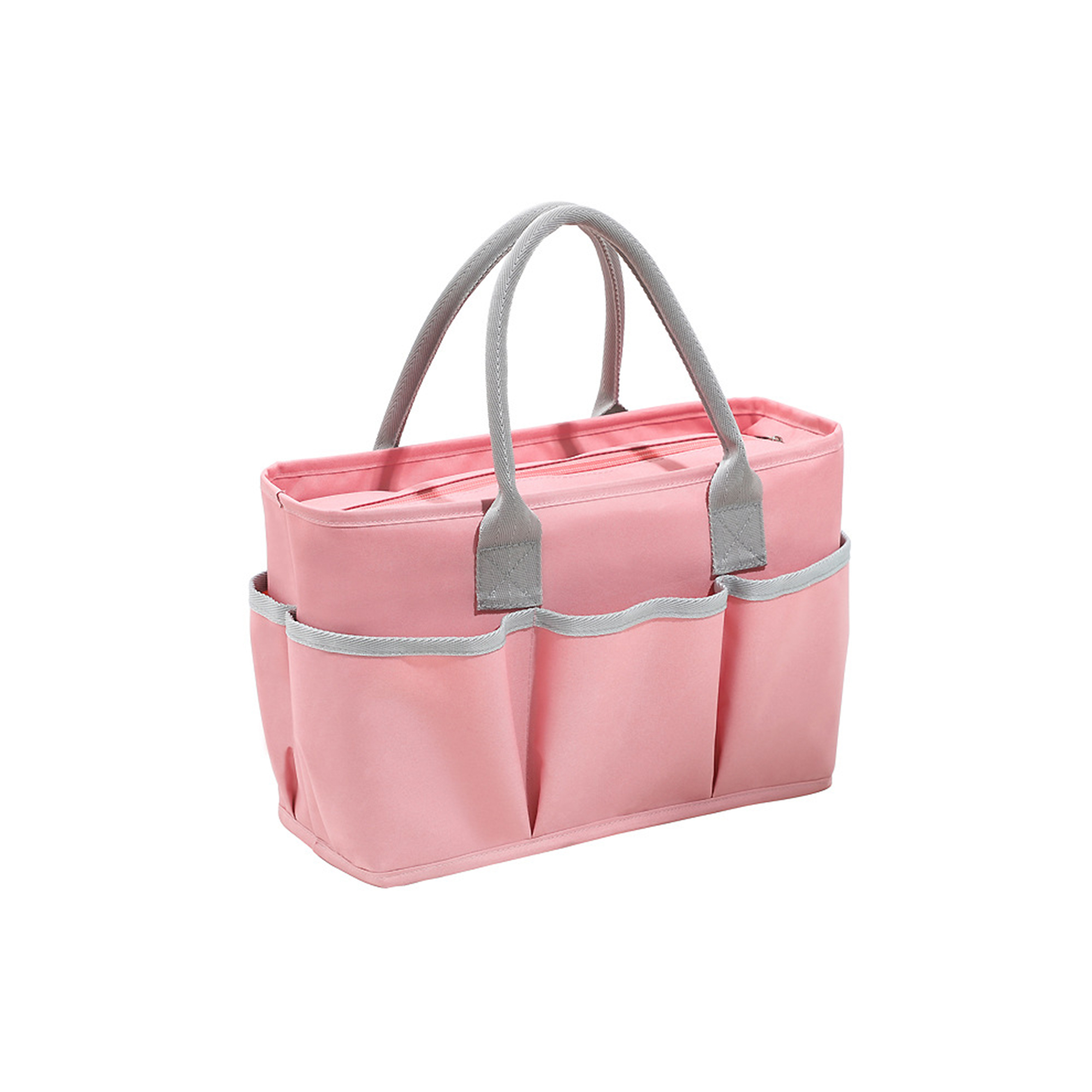 Insulated Reusable Lunch Bag 11.8 x 5.1 x 7.9" 10