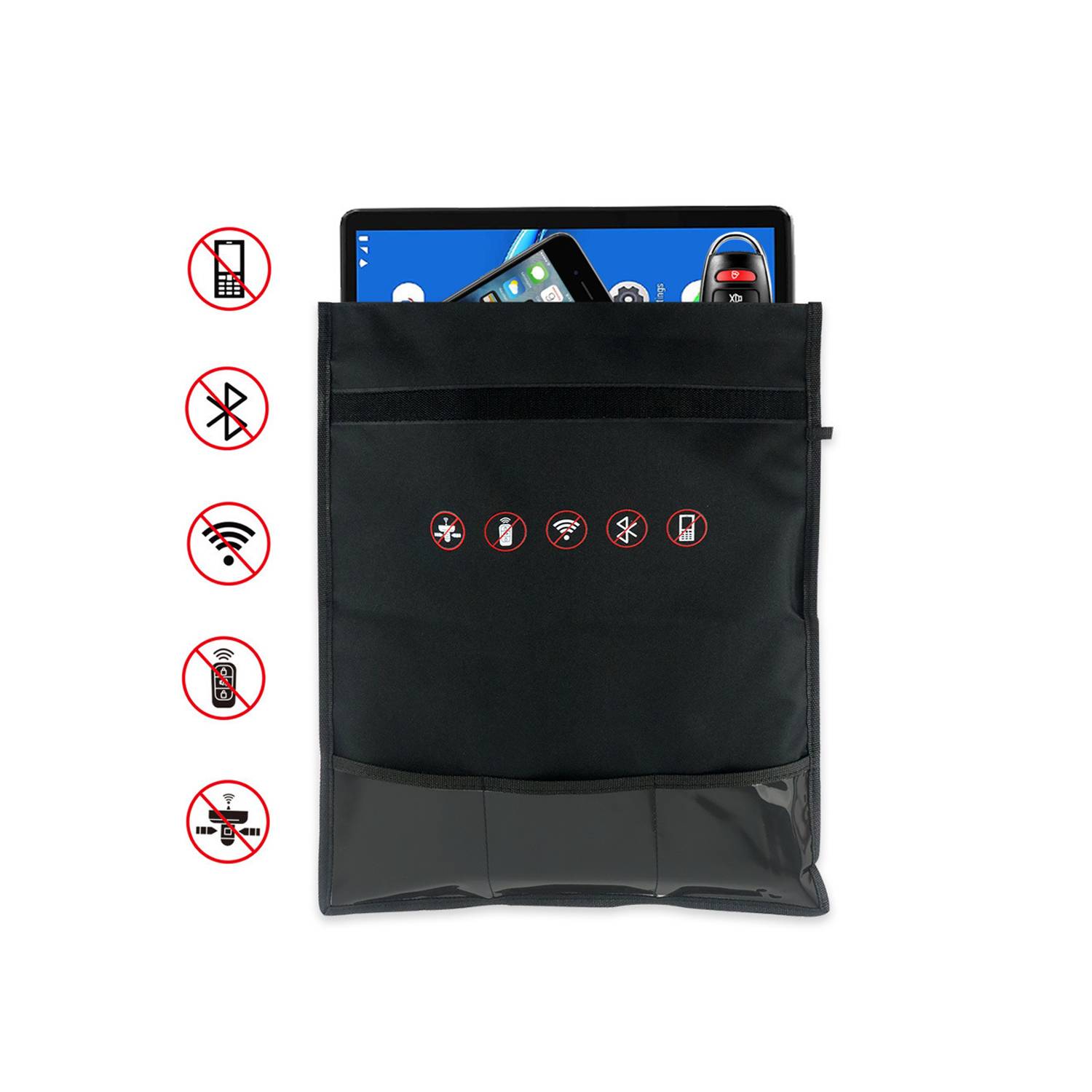 Car Key Tablet Phone Radiation Signal Shielding Bag 2
